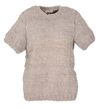 handknitted t-shirt