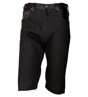 short black mens jeans